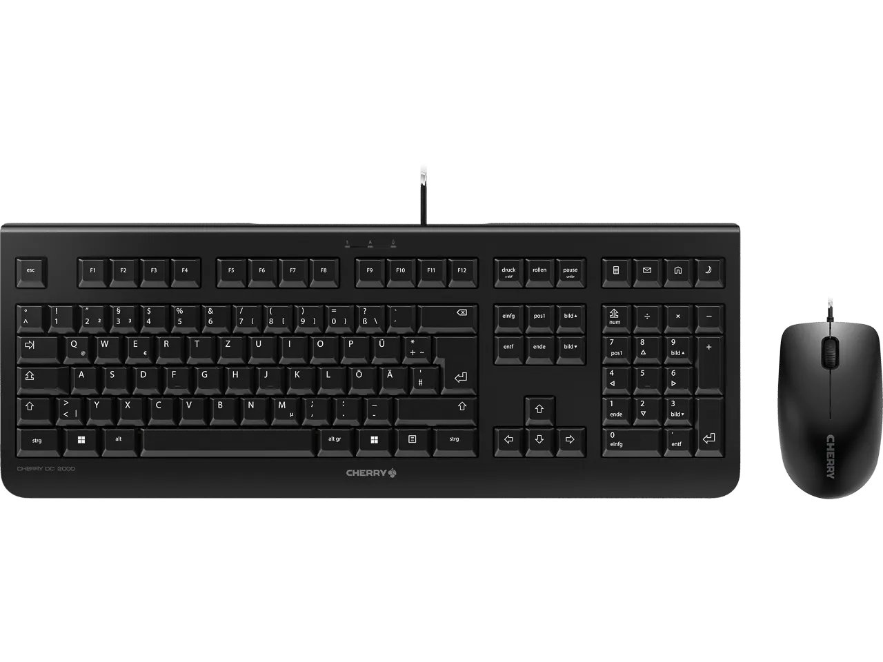 CHERRY DC2000 TASTATUR+MAUS QWERTZ DE