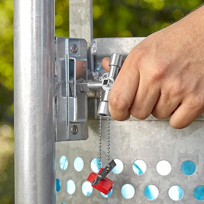 KNIPEX Profi-Key für gängige Absperrsysteme 89 mm 00 11 04