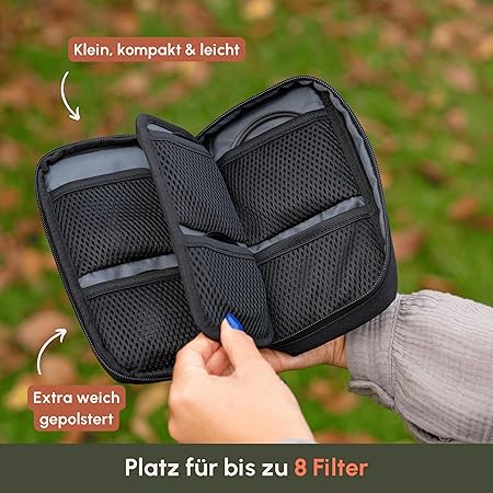 C-ROPE Filtertasche für Kamerafilter in Schwarz retail C-ROPE Filtertasche für Kamerafilter in Schwarz retail