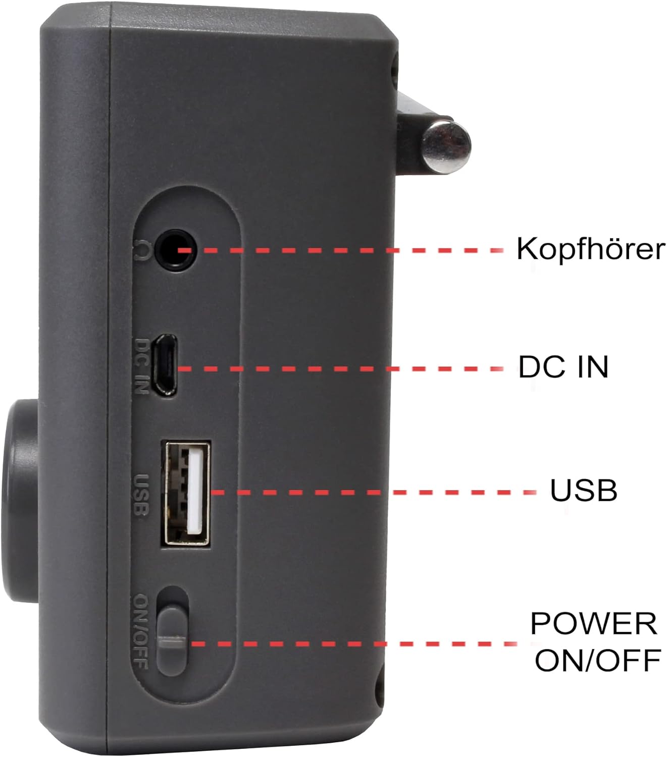 XORO DAB 150 IR - Tragbares Internet, DAB+ & UKW Radio mit Spotify Connect, integriertem Akku, WLAN b/g/n, USB 2.0 Media Player, APP Steuerung, Kopfhörerausgang XORO DAB 150 IR - Tragbares Internet, DAB+ & UKW Radio mit Spotify Connect, integriertem Akku, WLAN b/g/n, USB 2.0 Media Player, APP Steuerung, Kopfhörerausgang