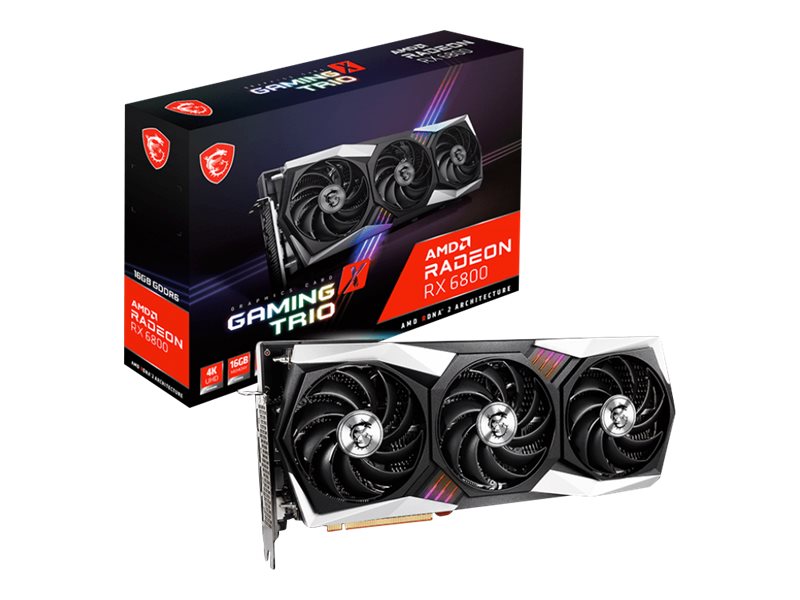 MSI Radeon RX 6800 GAMING X TRIO 16G - Grafikkarten