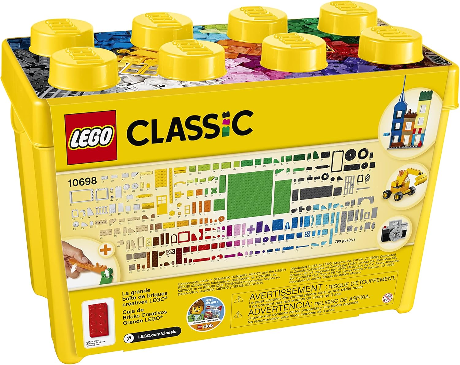 LEGO® Classic 10698 Große Bausteine Box, 790 Teile