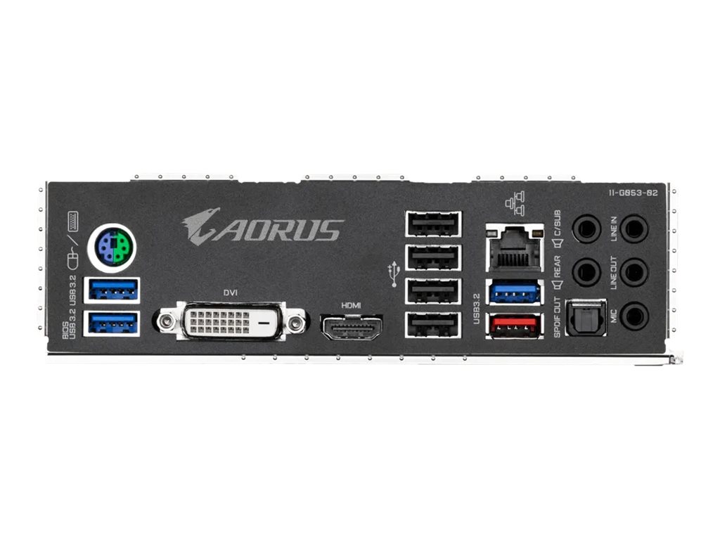 GIGABYTE A520 AORUS ELITE Motherboard - Unterstützt AMD Ryzen 5000 Serie AM4 CPUs, 5+3 Phasen Pure Digital VRM, bis zu 4733MHz DDR4 (OC), PCIe 3.0 x4 M.2, GbE LAN, USB 3.2 Gen2