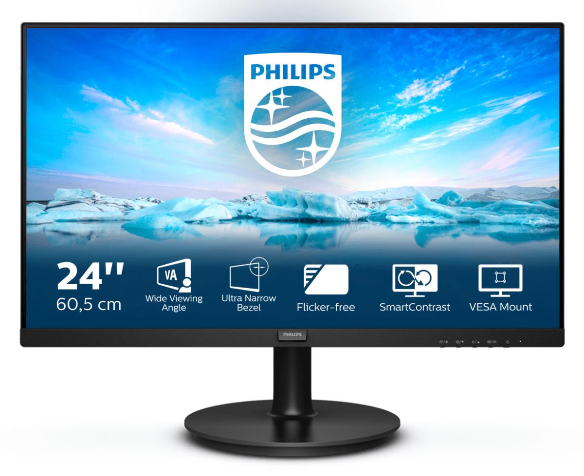 Philips V-line 241V8LA - LED-Monitor - 61 cm (24")
