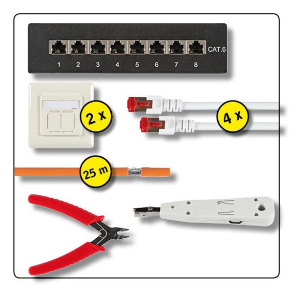 EFB Elektronik EFB-Elektronik - Speicher-Installationskit - Schwarz