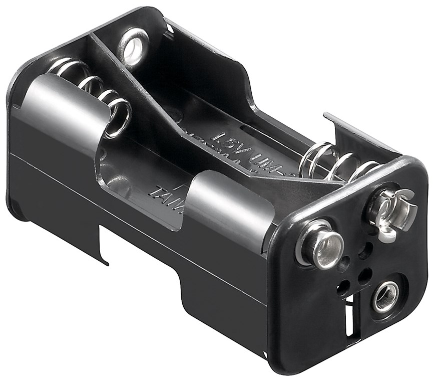 4x AA (Mignon) Batteriehalter