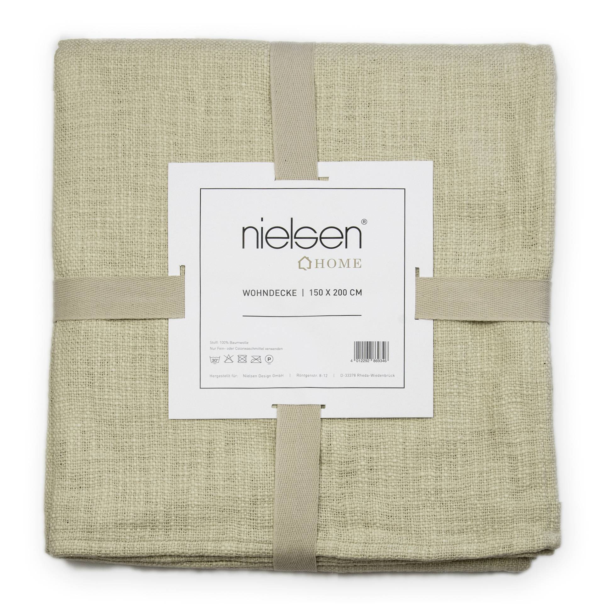 Nielsen Wohndecke Avivo 150x200 beige 412003 Nielsen Wohndecke Avivo 150x200 beige 412003