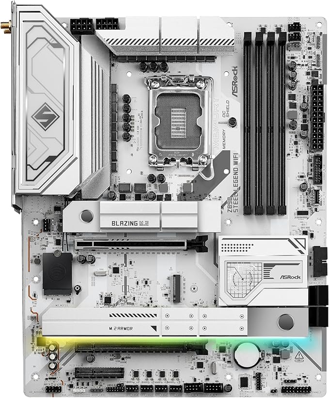 Asrock Z890 Steel Legend WiFi Intel Z890 LGA 1851 (Socket V1) ATX Asrock Z890 Steel Legend WiFi Intel Z890 LGA 1851 (Socket V1) ATX