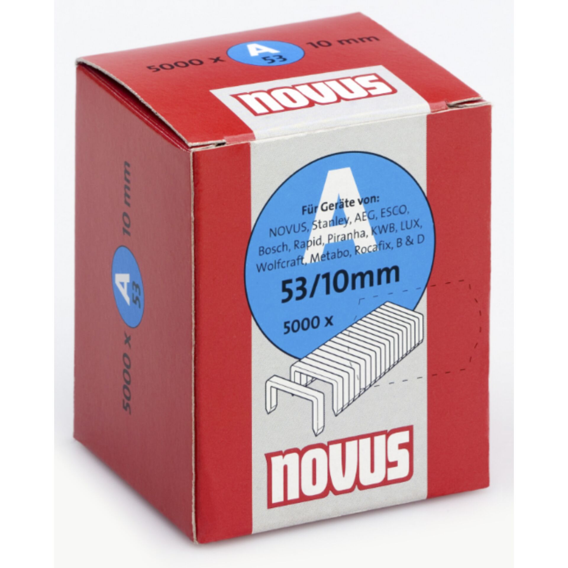 NOVUS Klammer A 53 10MM 5000ST