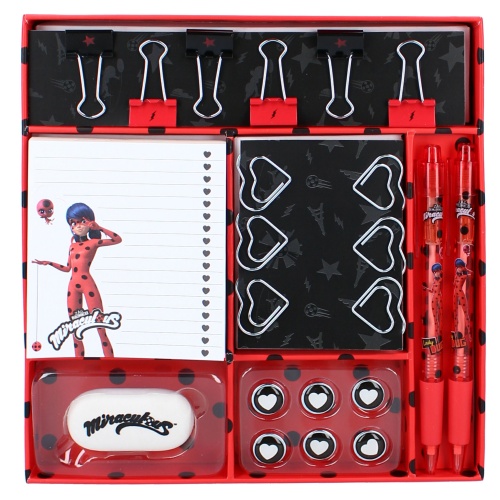 Miraculous - Schreibset "Super Heroez Stationery", 6-tlg.