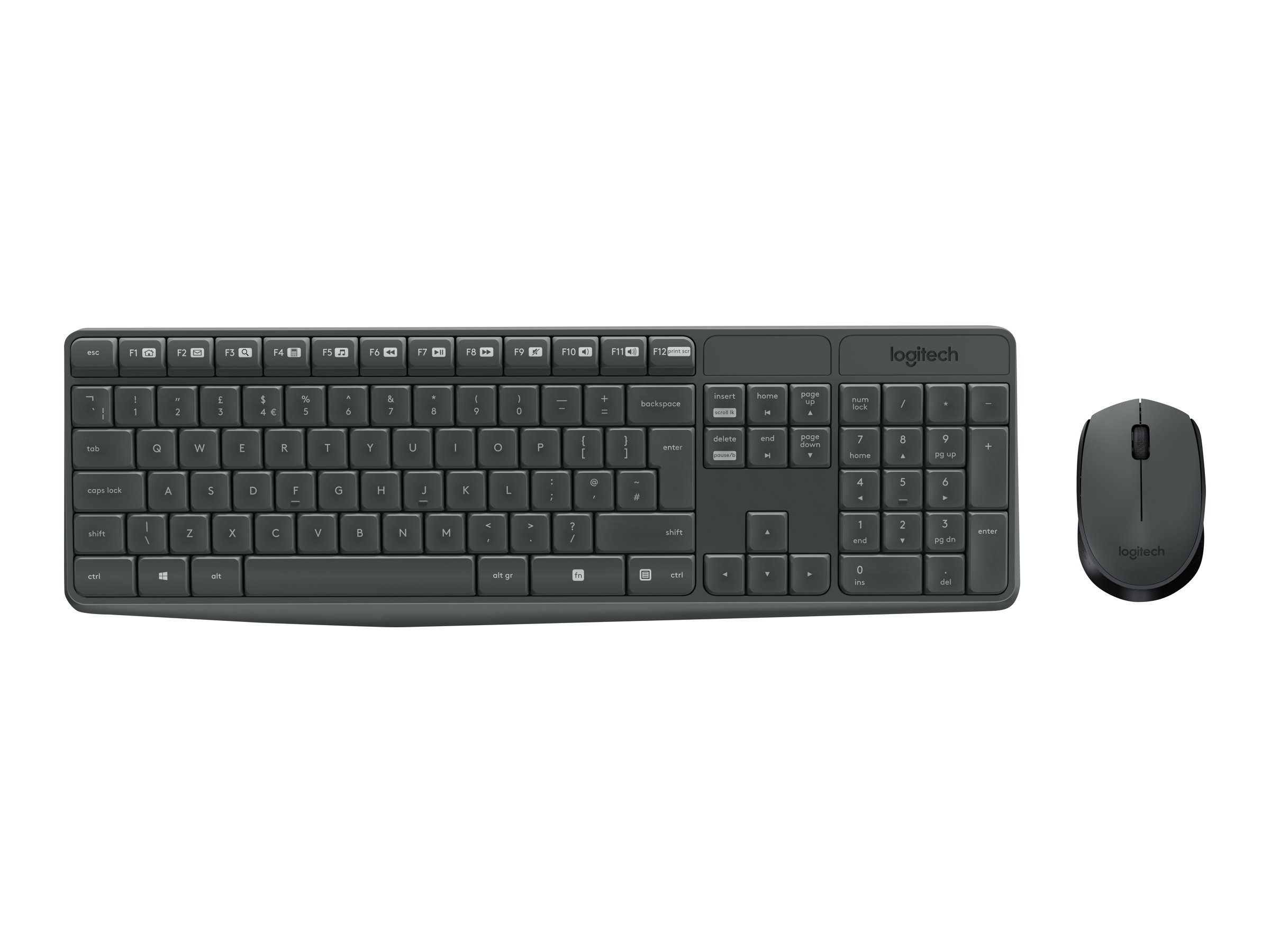 LOGITECH MK235 TASTATUR+MAUS QWERTZ DE