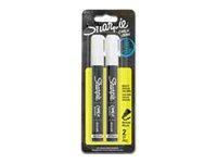 Sharpie Kreidemarker-feucht abwischbar M weiß            2er Blister