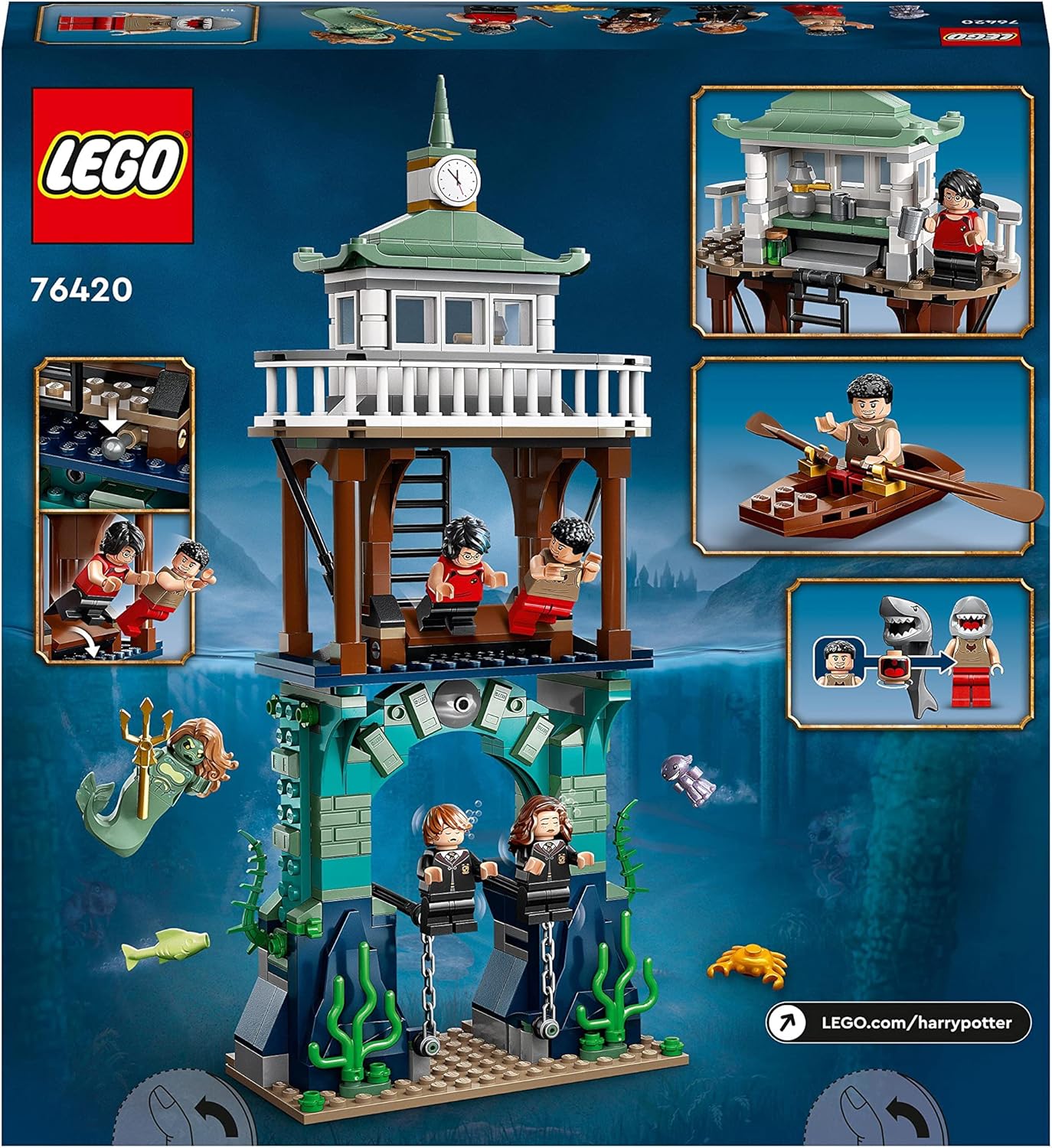 LEGO® 76420 - Harry Potter Trimagisches Turnier: Der Schwarze See (349 Teile) LEGO® 76420 - Harry Potter Trimagisches Turnier: Der Schwarze See (349 Teile)
