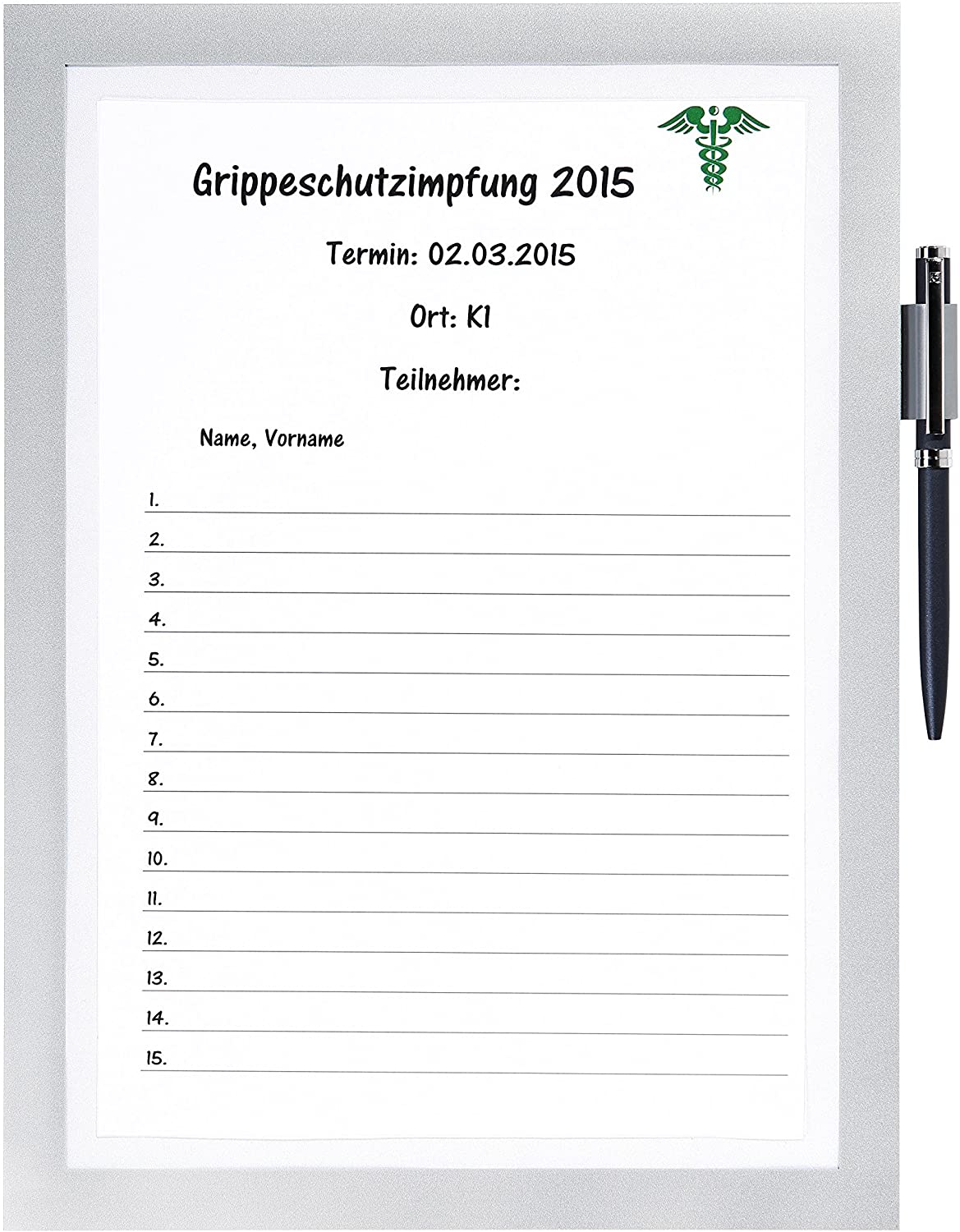 Durable DURAFRAME NOTE - A4 - Silber - 1 Stück(e) Durable DURAFRAME NOTE - A4 - Silber - 1 Stück(e)
