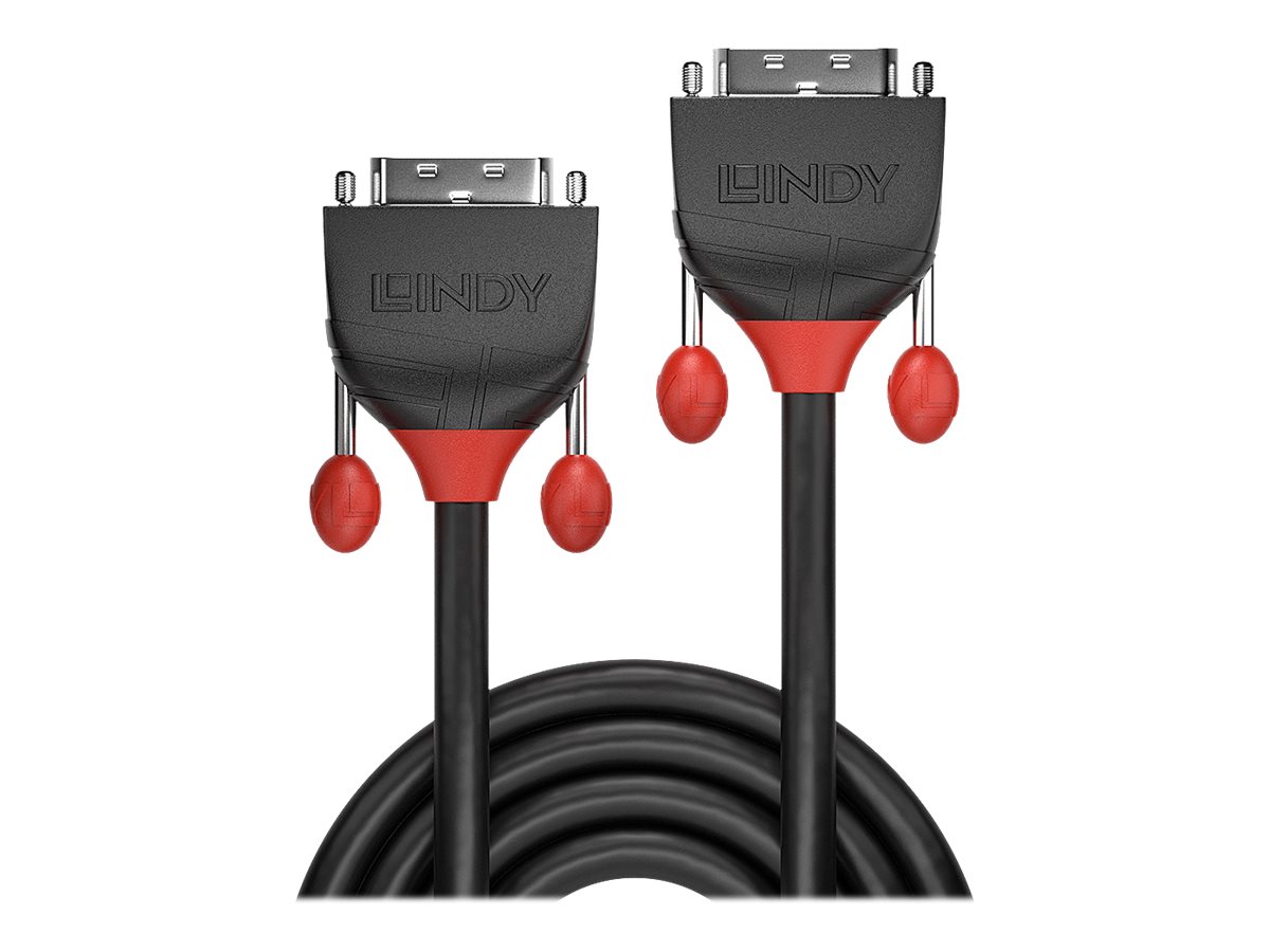 Lindy 36254 DVI-Kabel 5 m DVI-D Schwarz
