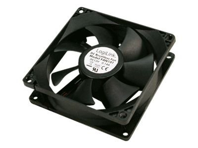 LogiLink PC case cooler Computergehäuse Ventilator Schwarz