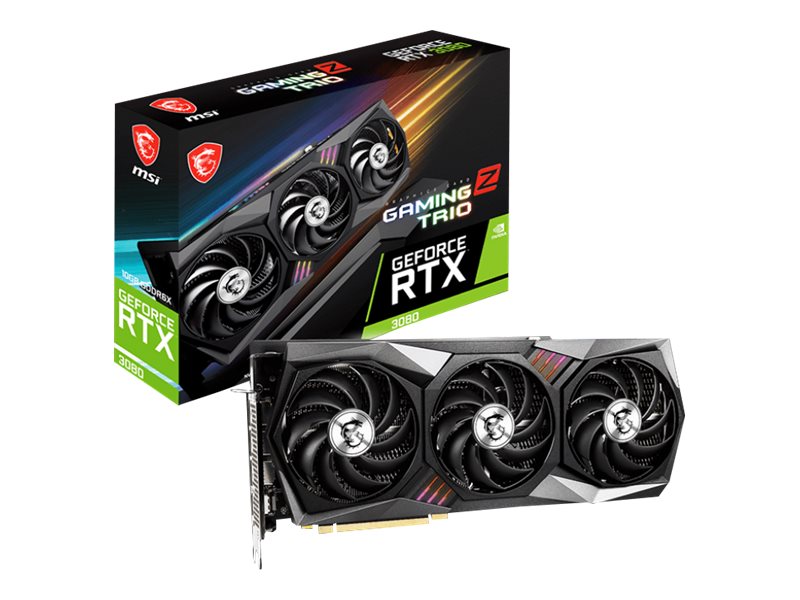 MSI GeForce RTX 3080 GAMING Z TRIO 10G LHR - Grafikkarten