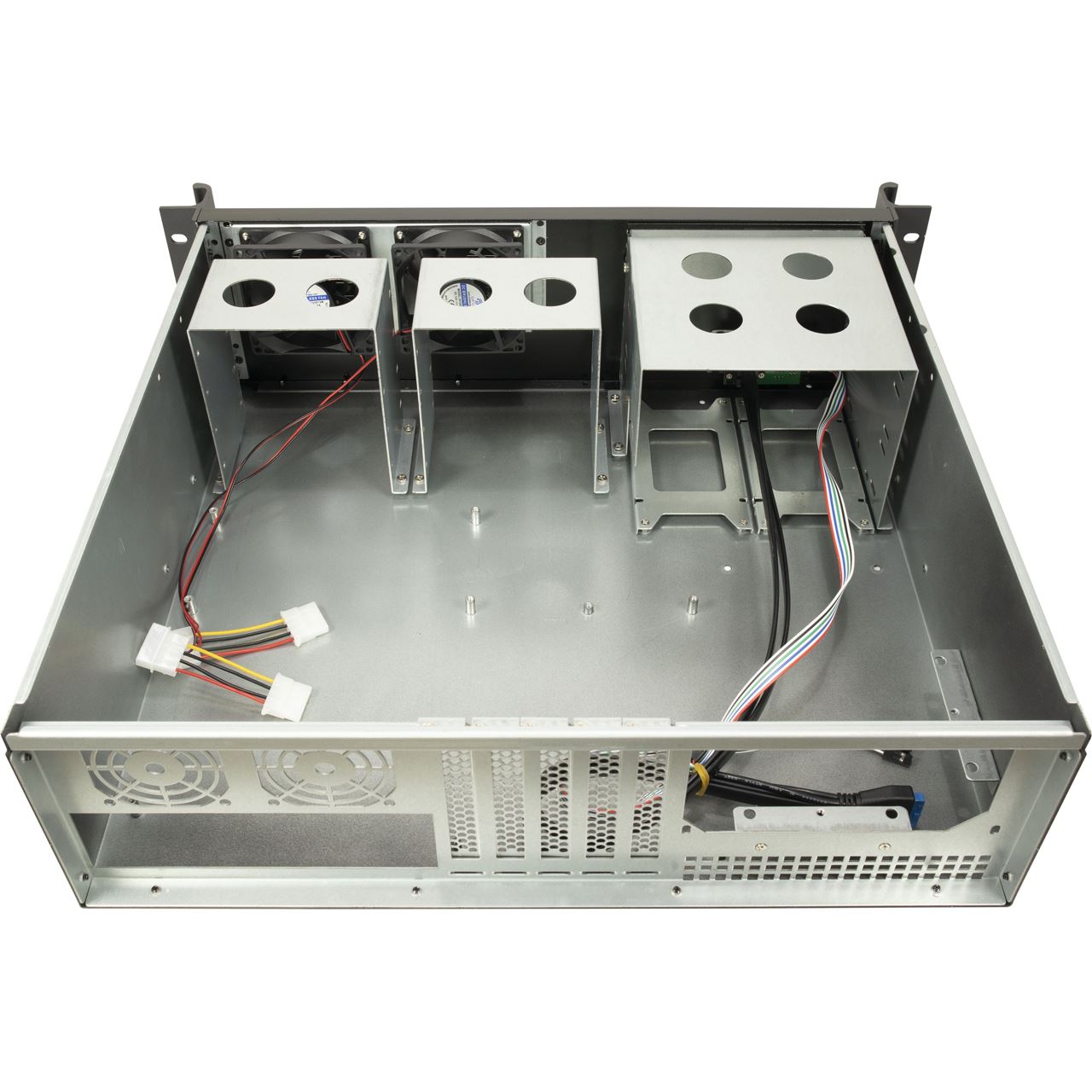 Inter-Tech IPC 3U-K340L - Mini-Server-Gehäuse - ATX - keine Spannungsversorgung (ATX)