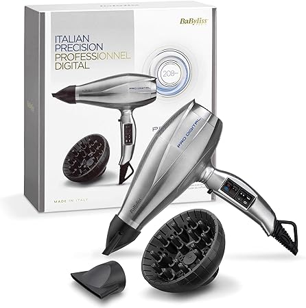 BaByliss Pro Digital 2200 Watt Haartrockner 6000E