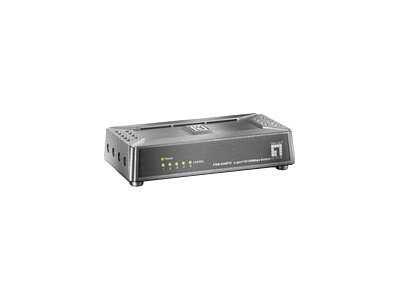 LevelOne FSW-0508TX - Switch - 5 x 10/100 - Desktop