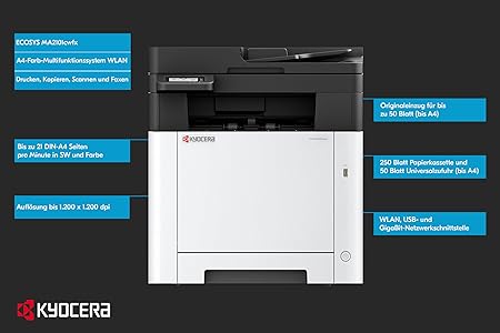 Kyocera ECOSYS MA2101CWFX/PLUS - Laser/LED-Druck - Farbig Kyocera ECOSYS MA2101CWFX/PLUS - Laser/LED-Druck - Farbig
