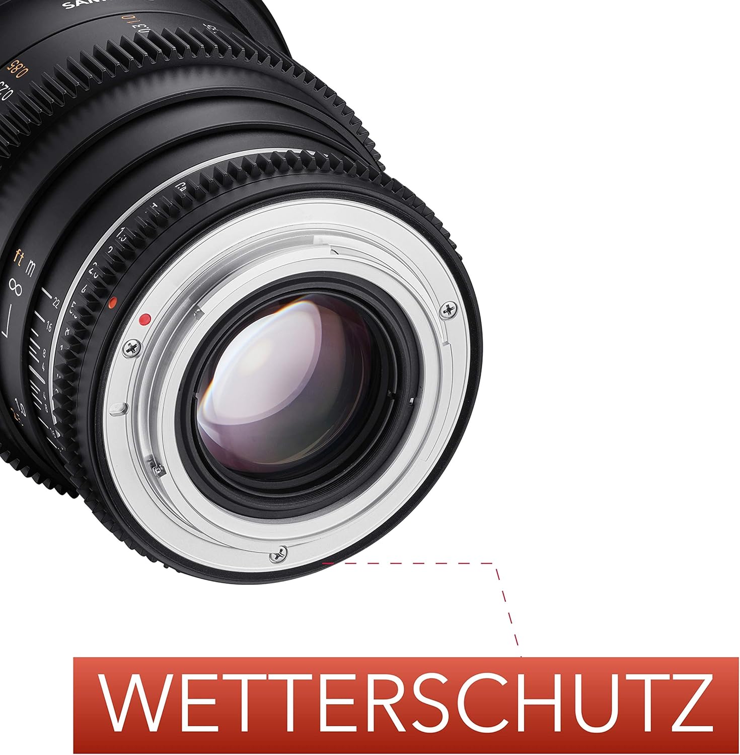 Samyang MF 50mm T1,5 VDSLR MK2 Canon EF