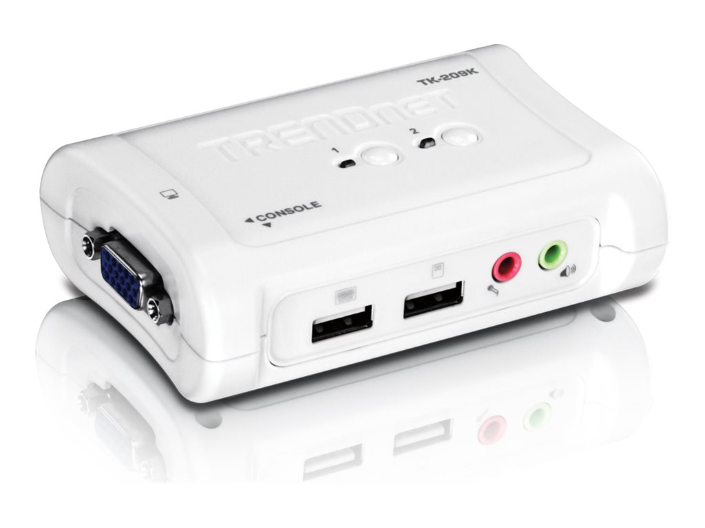 Trendnet TK-209K Tastatur/Video/Maus (KVM)-Switch