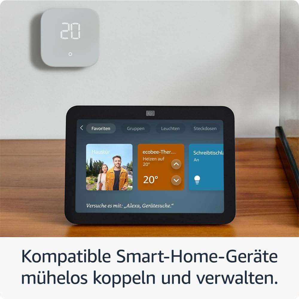 Amazon Echo Show 8 (3rd Generation 2023) Antraciet DE Amazon Echo Show 8 (3rd Generation 2023) Antraciet DE