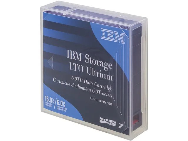 IBM LTO Ultrium 7 Data Cartridge Leeres Datenband 6 TB
