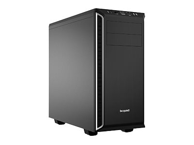 be quiet! Pure Base 600 Midi Tower Schwarz, Silber be quiet! Pure Base 600 Midi Tower Schwarz, Silber