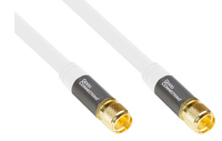 Good Connections GC-M2088 - 15 m - RG-6 - F - F - Weiß
