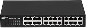 Edimax GS-1024 Netzwerk-Switch Gigabit Ethernet (10/100/1000) Schwarz