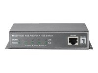 LevelOne 5-Port-Gigabit Ethernet-PoE-Switch, 61.6W, 802.3af PoE, 4 PoE-Ausgängen