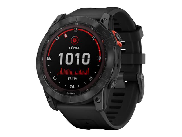 Garmin fenix 7X Solar schwarz/schiefergr