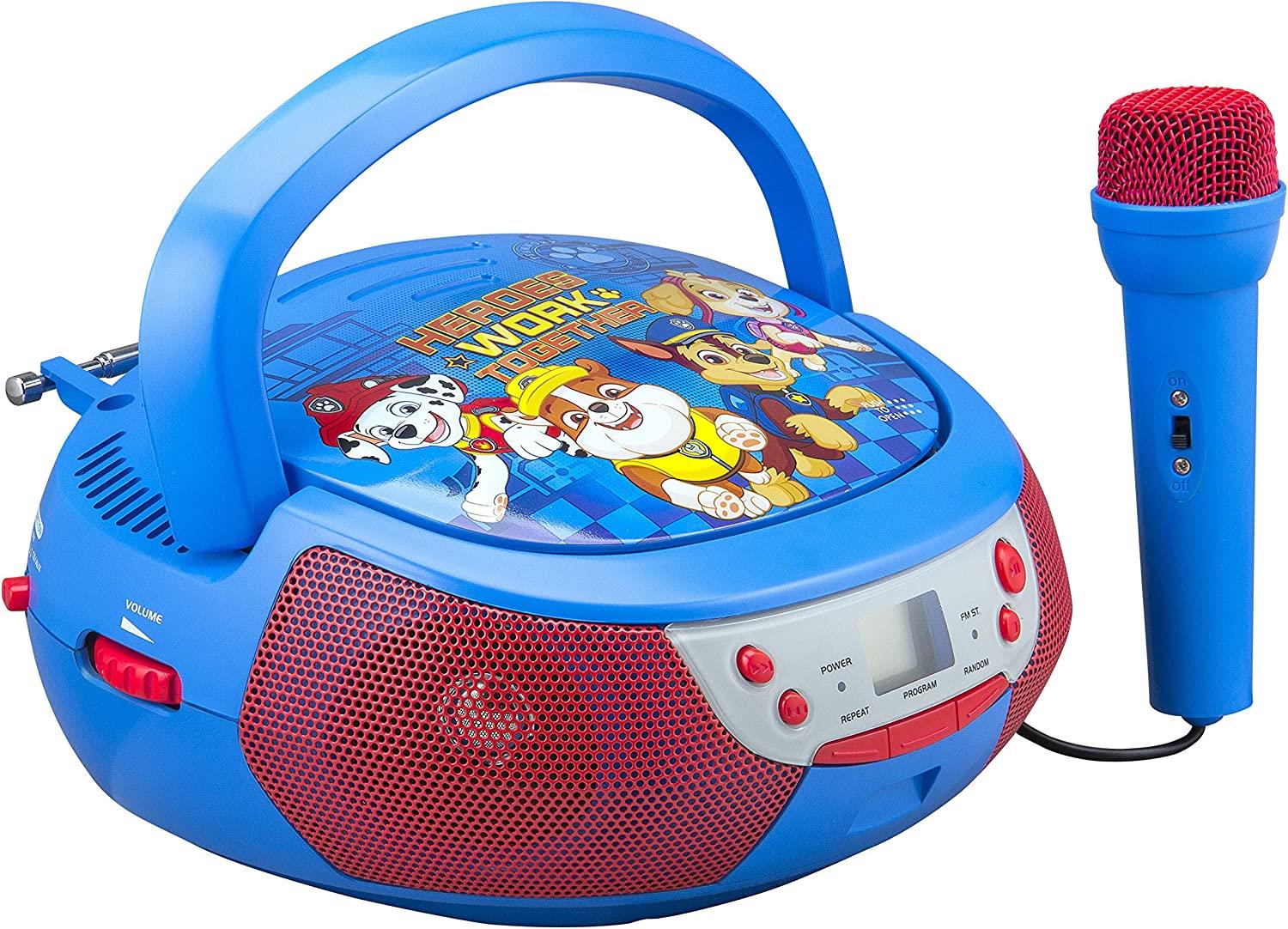 eKids PW-430 Boombox Patrol blau