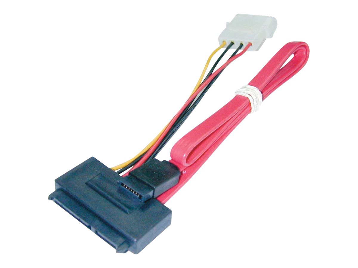 Lindy Internal SATA, 0.5m SATA-Kabel 0,5 m Rot