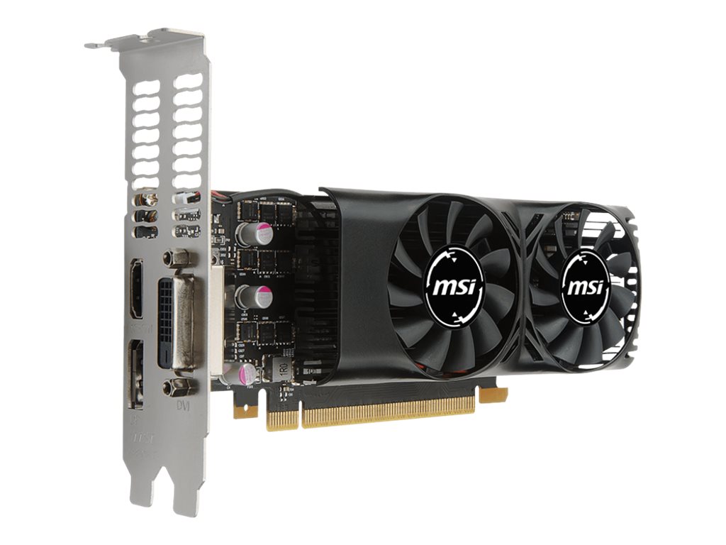 MSI GTX 1050 TI 4GT LP - Grafikkarten - GF GTX 1050 Ti