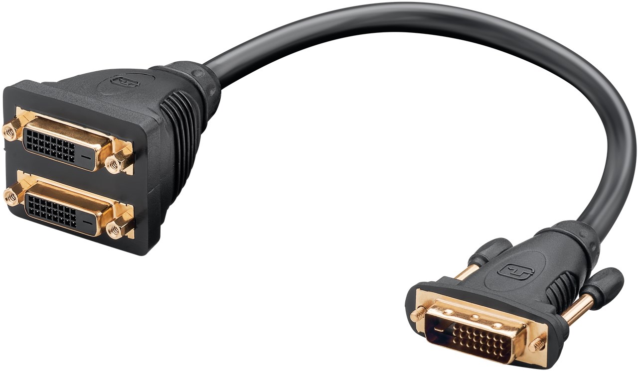 DVI-Adapterkabel, vergoldet