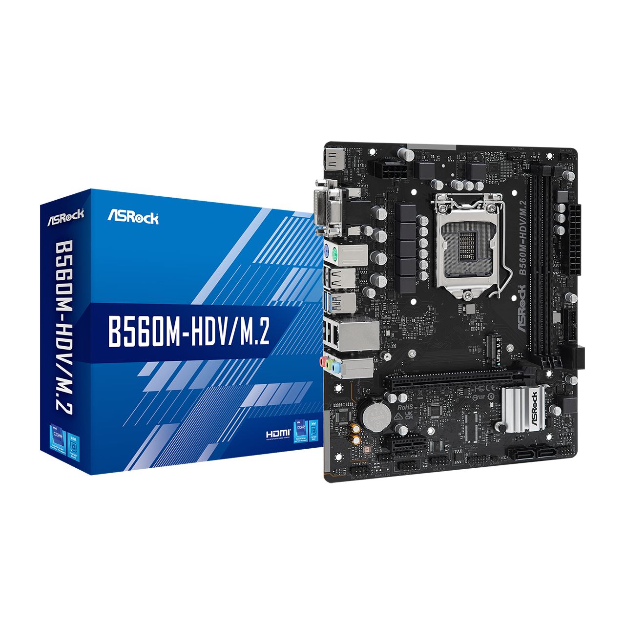 ASRock B560M-HDV/M.2 - mATX S1200