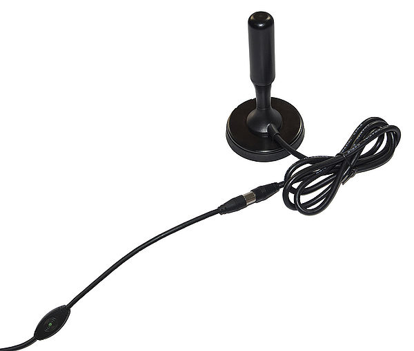 DVB‐T/T2 Antenne (UHF) mit externem Verstärker