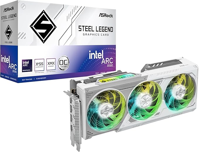 ASRock Intel ARC B580 SL 12GO VGA Card