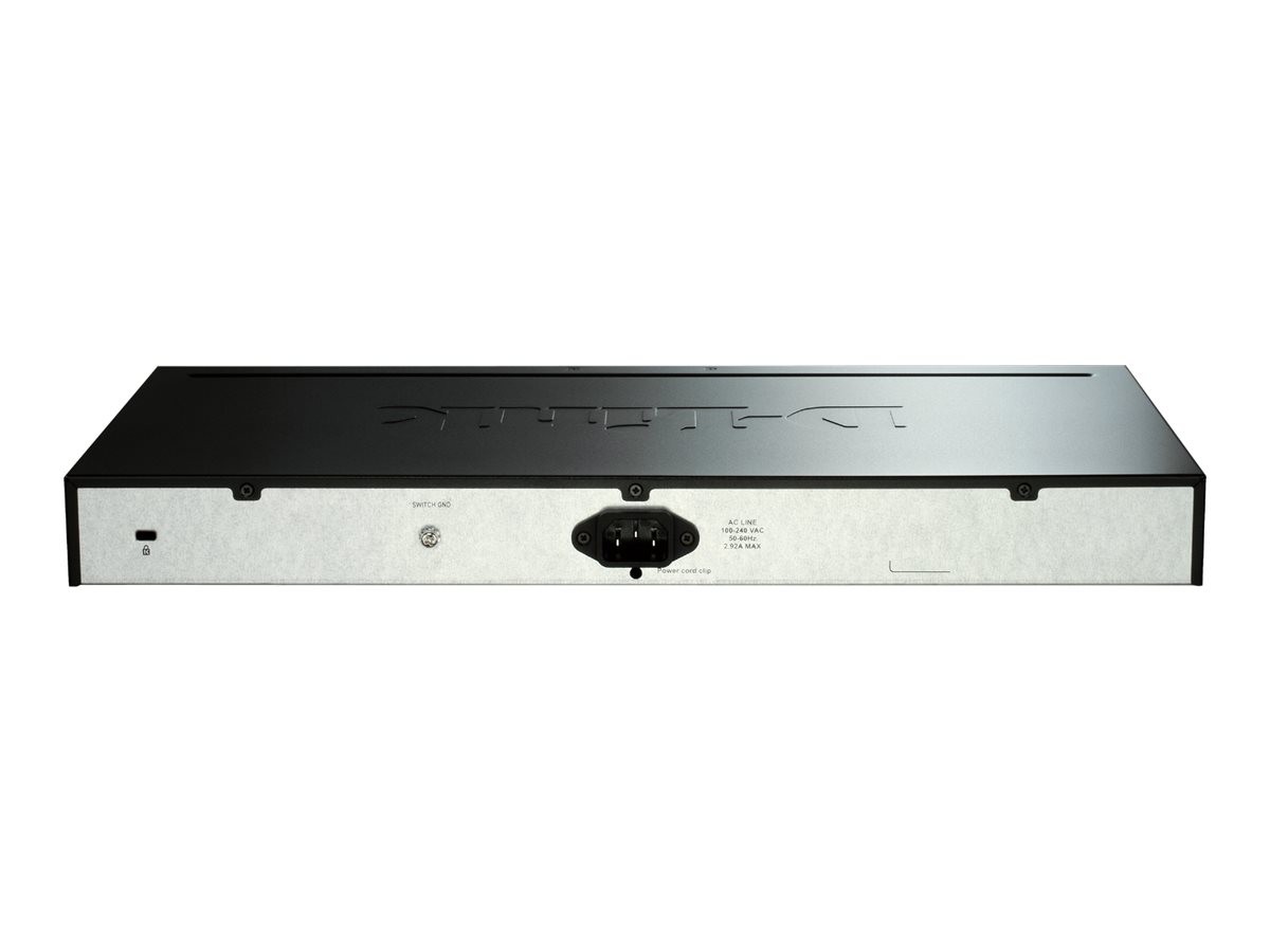 D-Link DGS-1510-28P Netzwerk-Switch Managed L3 Gigabit Ethernet (10/100/1000) Power over Ethernet (PoE) Schwarz