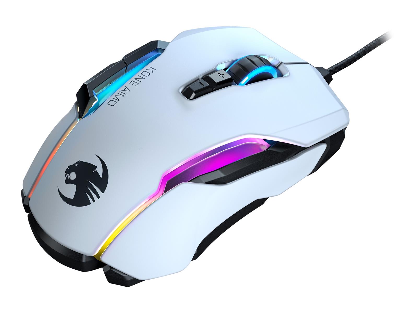 Roccat Kone AIMO Remastered Weiß RGBA Gaming Maus Roccat Kone AIMO Remastered Weiß RGBA Gaming Maus