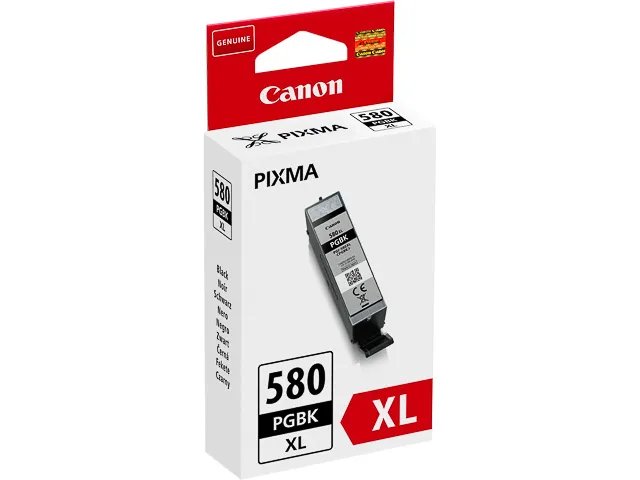 Canon PGI-580 XL Pigmentschwarz Tintentank, hohe Reichweite Canon PGI-580 XL Pigmentschwarz Tintentank, hohe Reichweite
