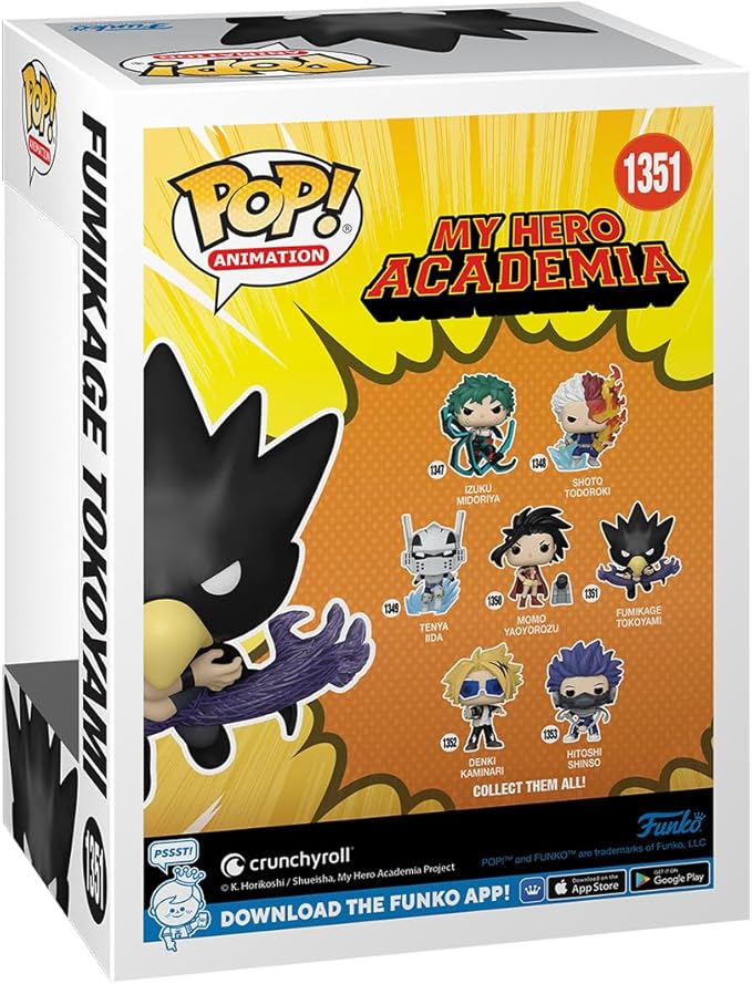 Funko Pop! Figur My Hero Academia Tokoyami Fumikage 10cm