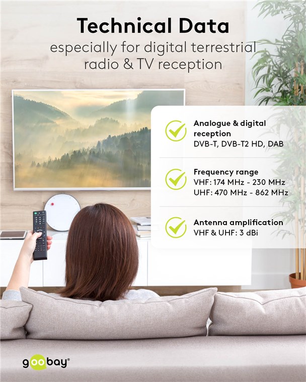 Passive DVB-T2 (HD) Mini-Magnetantenne Passive DVB-T2 (HD) Mini-Magnetantenne