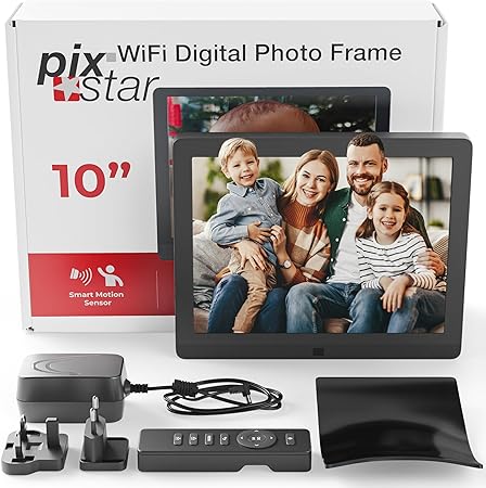Pix-Star Digitaler Bilderrahmen 10" /1xUSB/Black