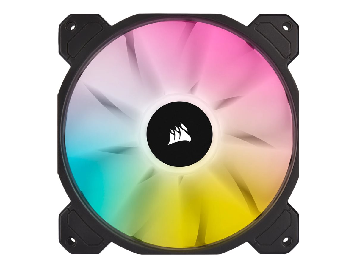 Corsair SP140 RGB ELITE Computergehäuse Ventilator 14 cm Schwarz 2 Stück(e)