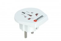 Segula Single Travel Adapter - Europe Netzteil & Spannungsumwandler Drinnen Weiß