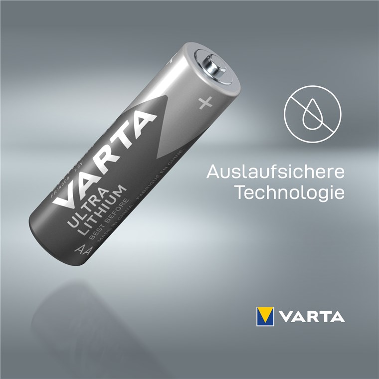 Varta 06106 Einwegbatterie AA Lithium Varta 06106 Einwegbatterie AA Lithium